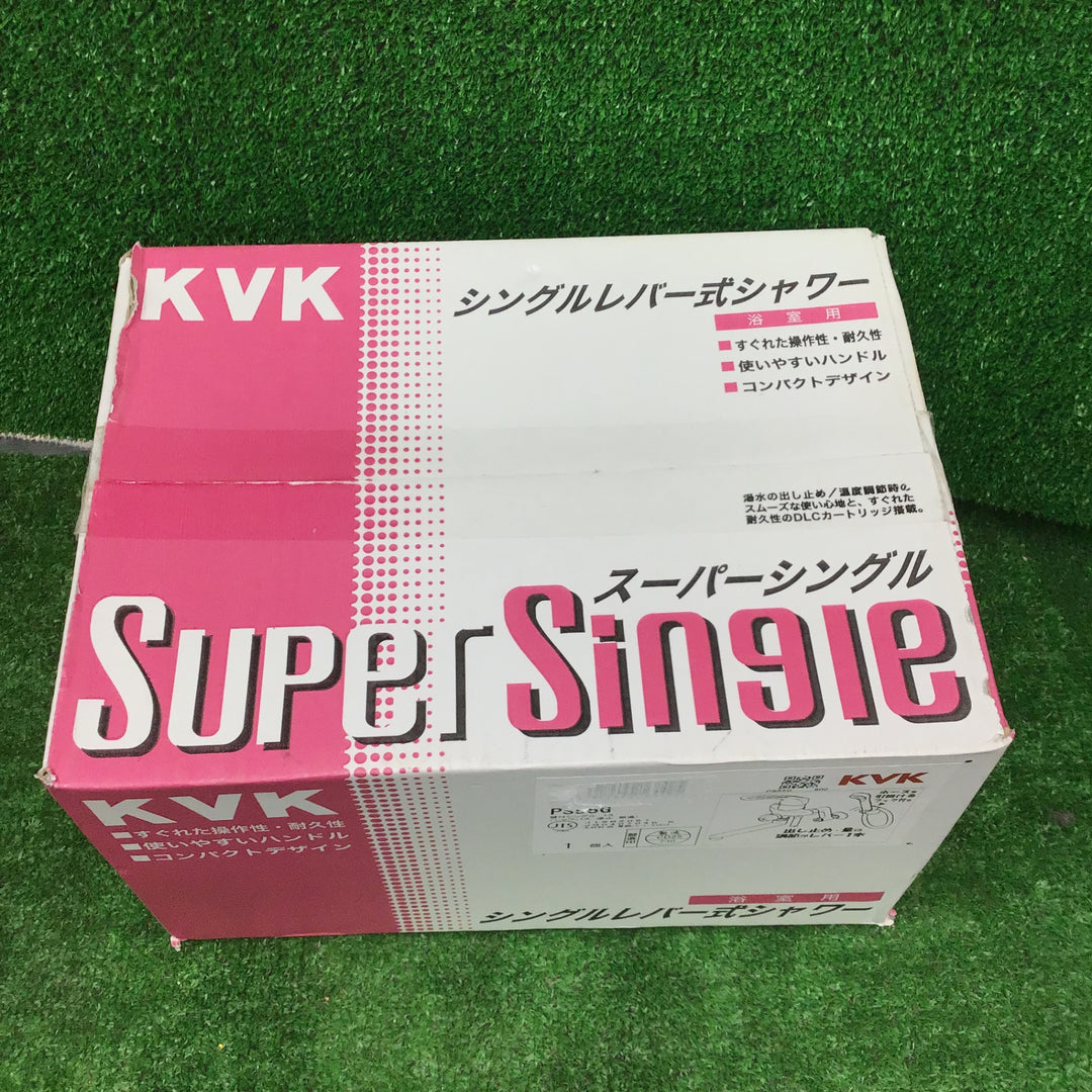 KVK 浴室用 シングルレバー式シャワー PS55G スーパーシングル【桶川店】