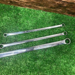 ▲マックツール(MACTOOLS)ストレートメガネレンチ各種3本まとめて BHFM98W BHFM1011W BHFM1618W【川越店】