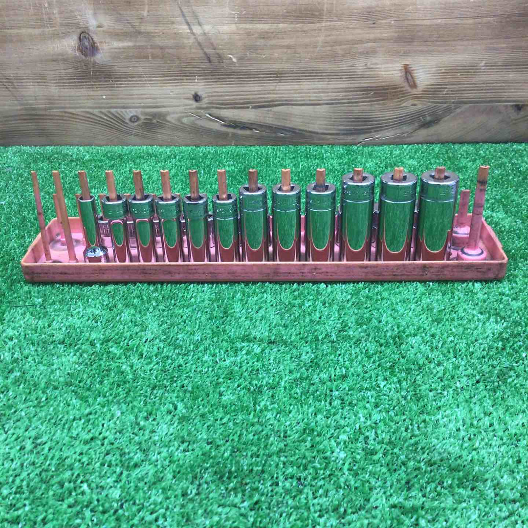 【現状品】 スナップオン/Snap-on 3/8 6角 ディープソケット SFSM8-19/FSM8I-19I 【鴻巣店】