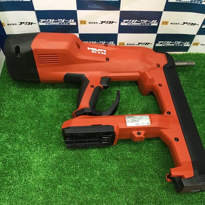 未使用 BX 3-L-22 充電式コンクリートネイラー (長いピン) 鋲打機【草加店】