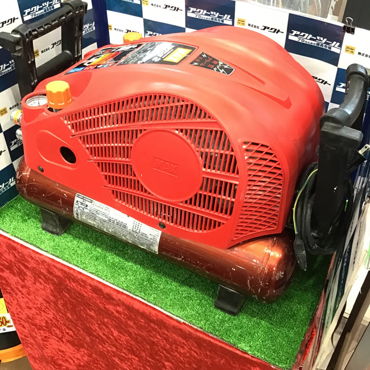 ★マックス(MAX) エアコンプレッサー AK-HH1270E2_レッド【草加店】