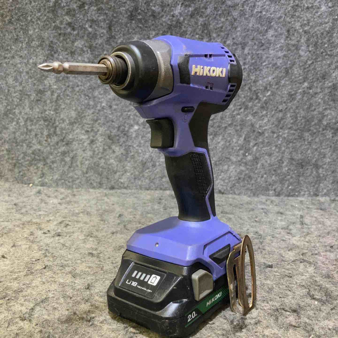 ハイコーキ(HIKOKI ※旧:日立工機) 18Vコードレスインパクトドライバ FWH18DA(2BG)【桶川店】