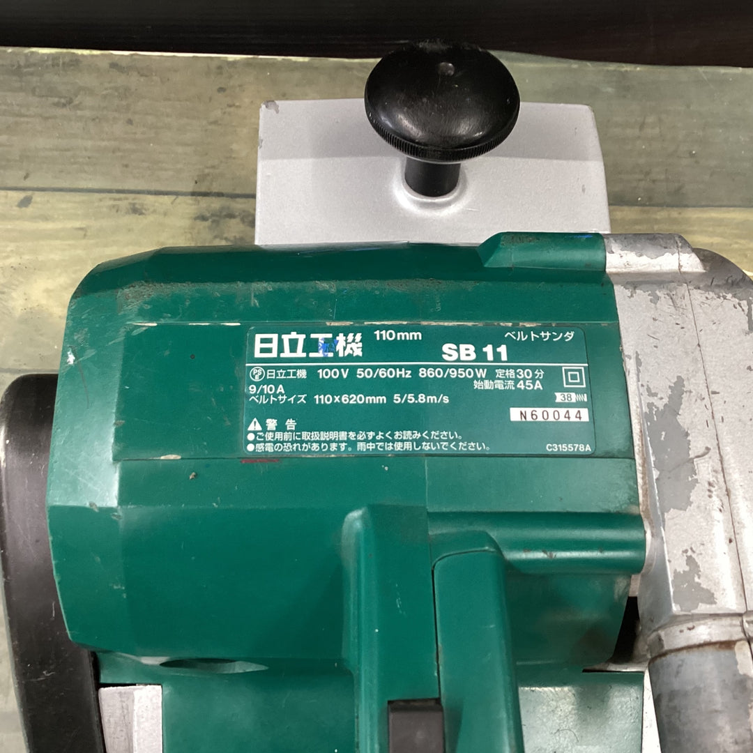 ハイコーキ(HIKOKI ※旧:日立工機) ベルトサンダ SB11 【東大和店】