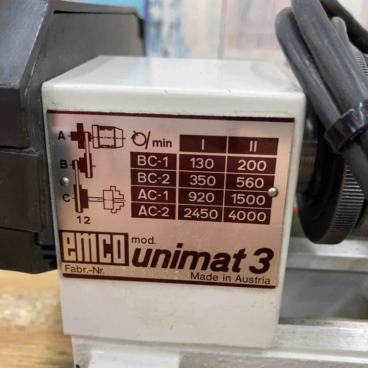 ▼EMCO 卓上小型旋盤 unimat3【柏店】