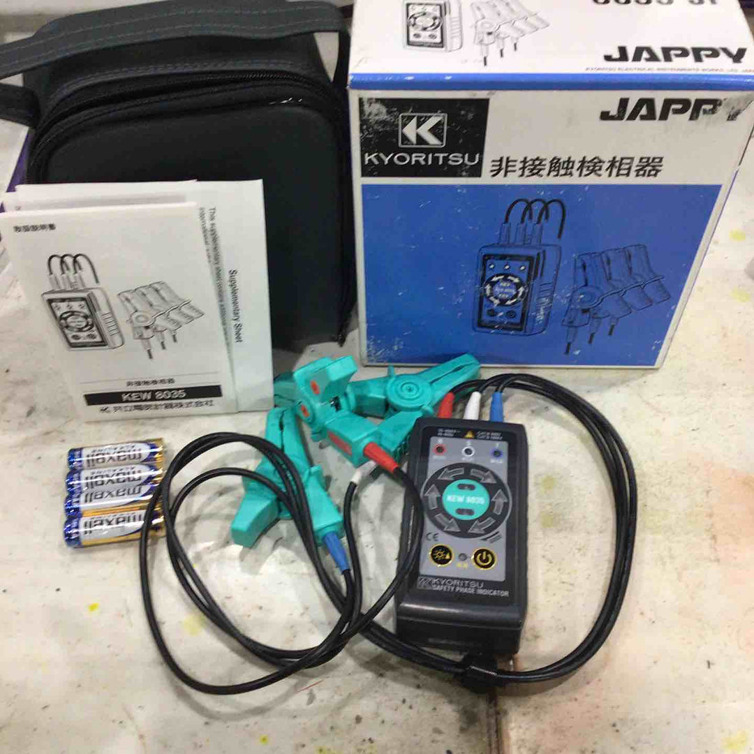 ◇共立電気計器(KYORITSU) 非接触検相器 KEW8035【川口店】