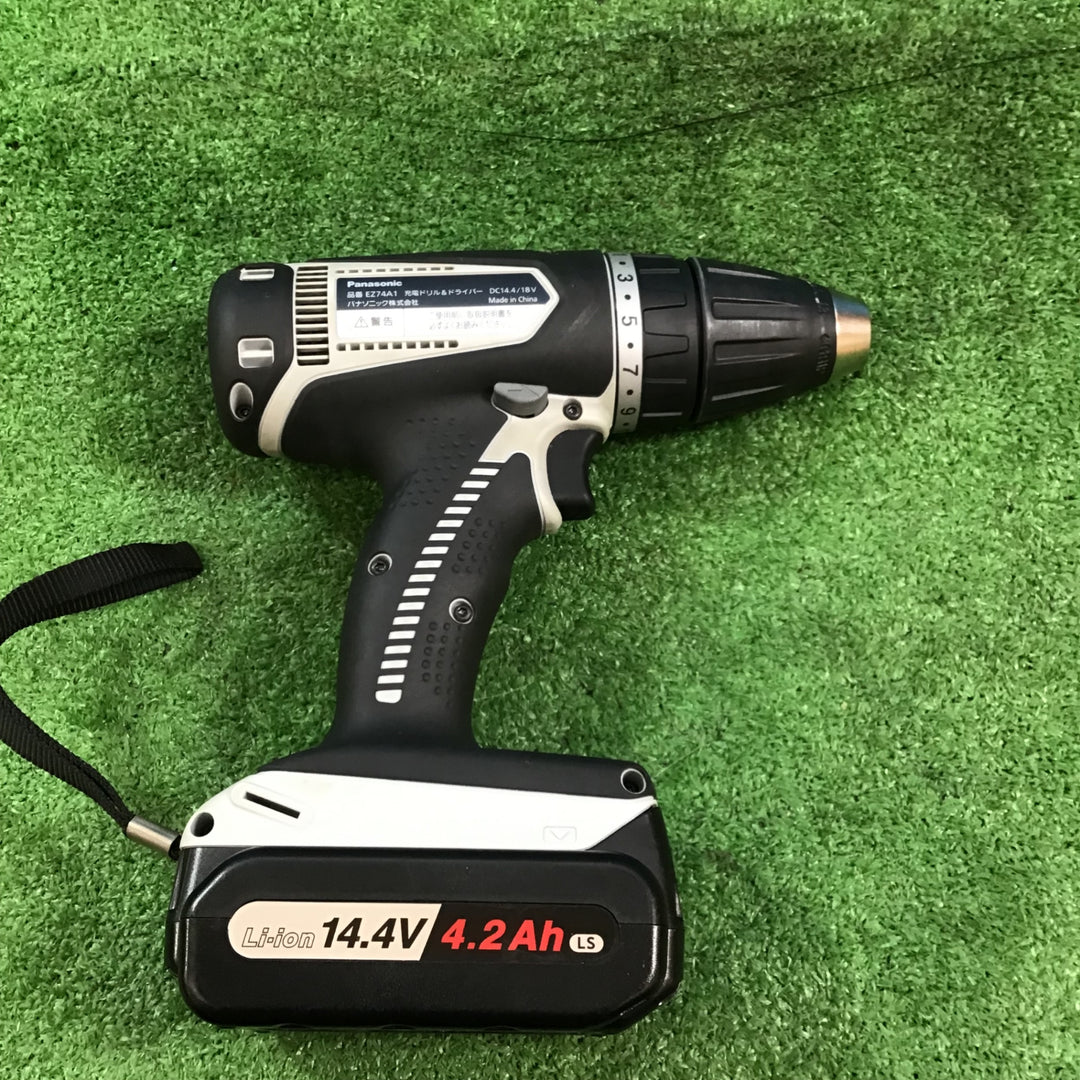 〇パナソニック(Panasonic) コードレスドリルドライバ EZ74A1LS2F-H【岩槻店】