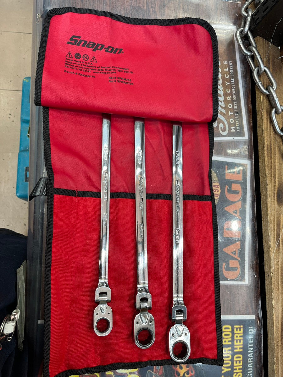 スナップオン(Snap-on) 高耐久ダブルフレックス・ラチェッティング・ボックスレンチ XFRRM705 【草加店】