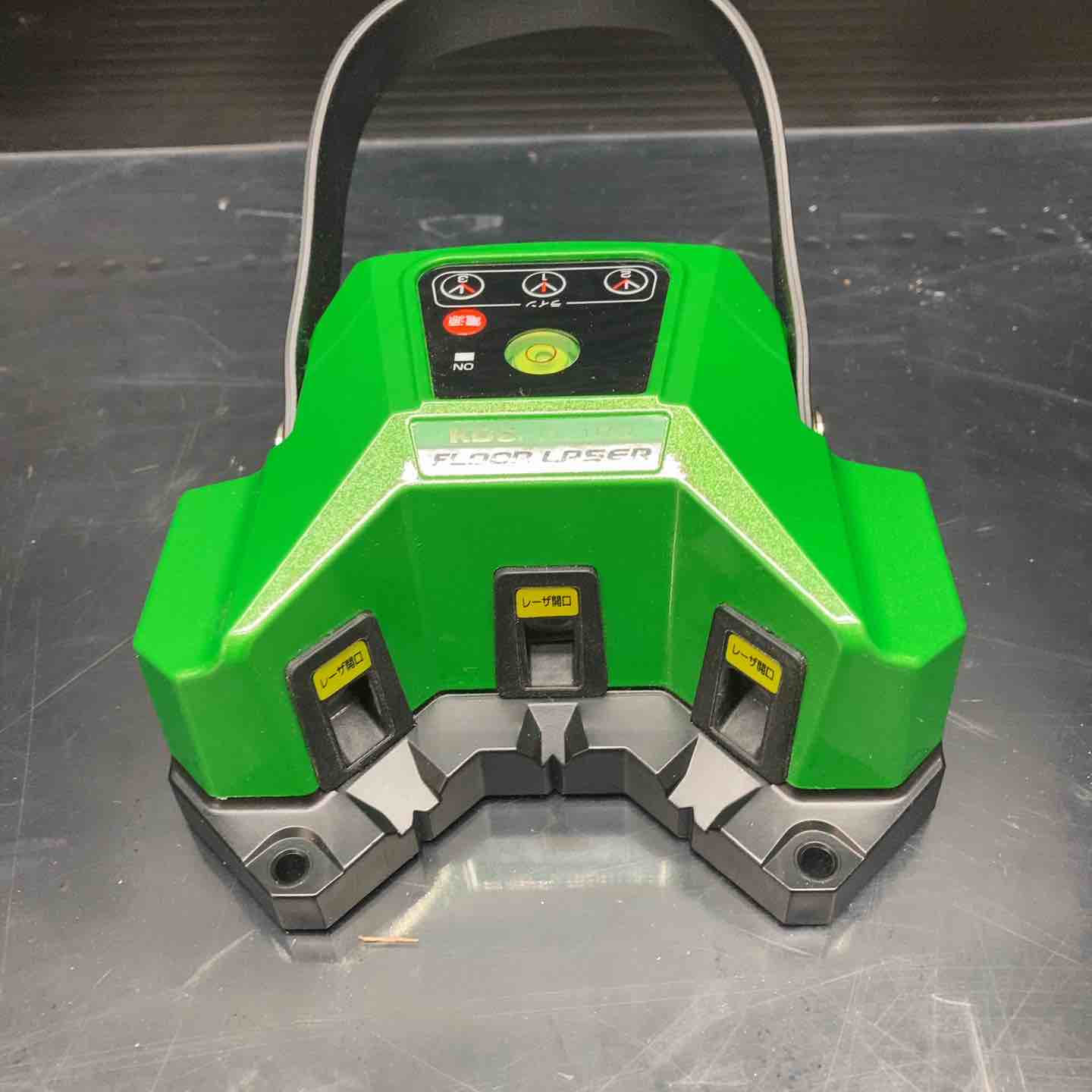 ◇ムラテックケーディーエス フロアレーザー 墨出し器 緑 FL-1RG【川越 