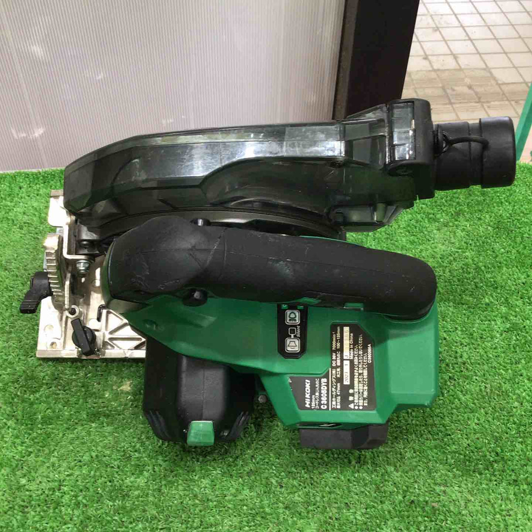 ★ハイコーキ(HIKOKI ※旧:日立工機) コードレス集塵丸のこ C3605DYB(NN)【草加店】