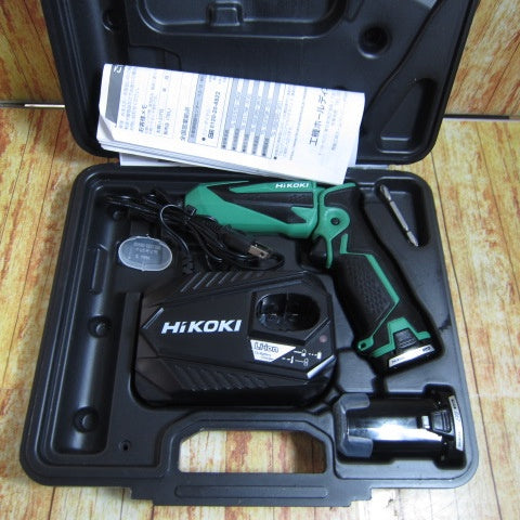 〇ハイコーキ(HIKOKI ※旧:日立工機) 7.2V コードレスペンインパクトドライバー WH7DL(2LCSK)【川崎店】