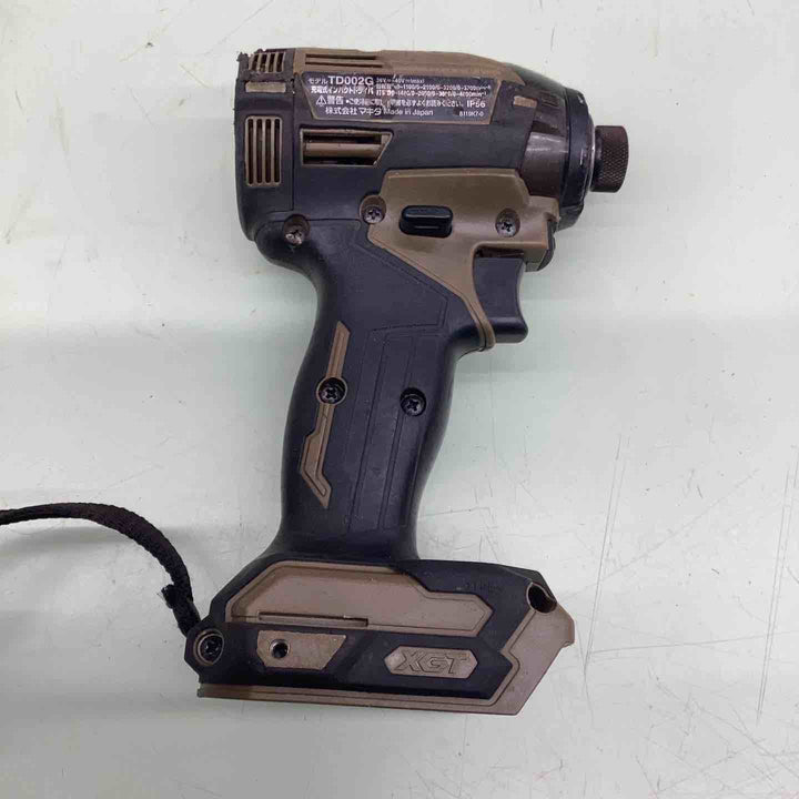 ジャンク★マキタ(makita) コードレスインパクトドライバー TD002GZOライト点滅しない【越谷店】