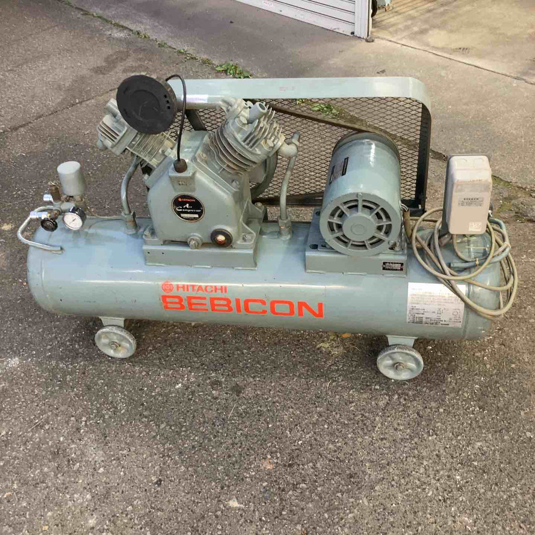 【店頭受取り限定】◇日立産機(HITACHI) 3馬力ベビコン 2.2P-9.5V5 コンプレッサー 50Hz【所沢店】 ※要備考確認