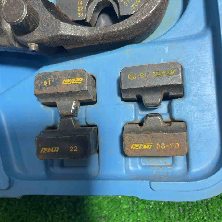 ☆泉精器(IZUMI) 手動油圧式圧着工具 9H-2【川口店】