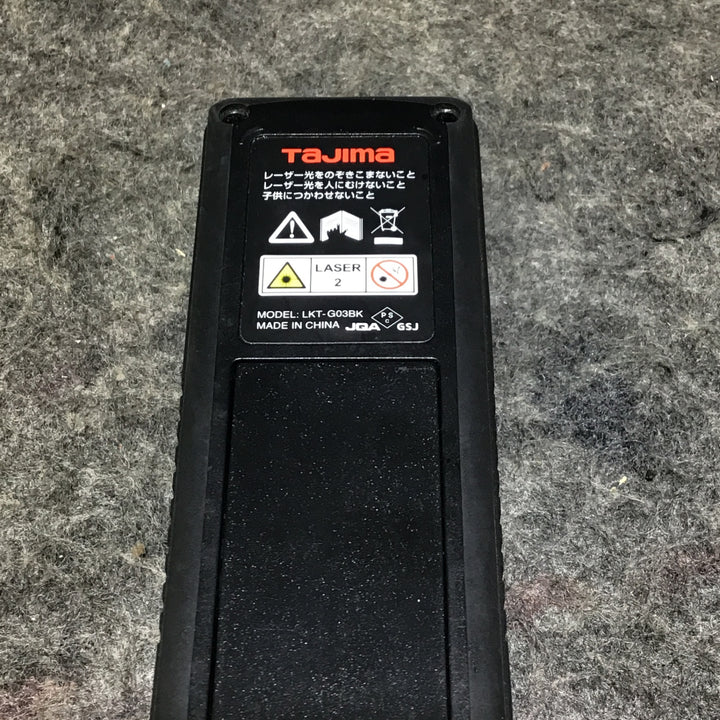 【中古品】TJMデザイン レーザー距離計 LKT-G03BK PSC認定取得品 ブラック【桶川店】