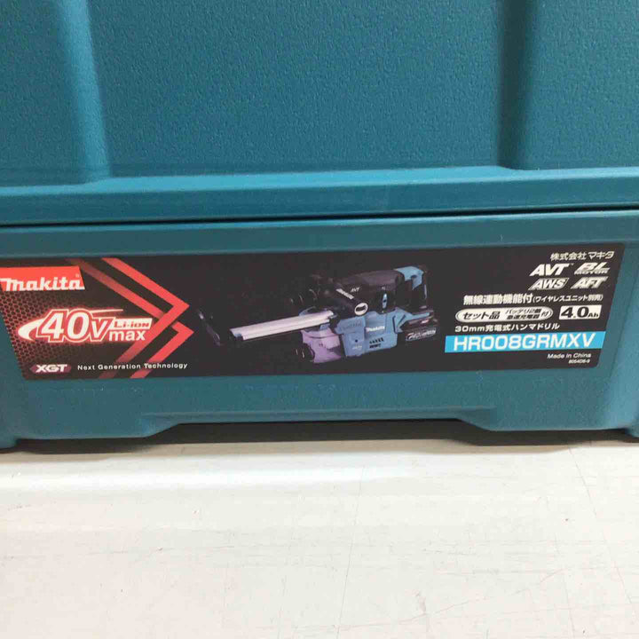 【未使用品】★純正バッテリー&充電器付き★マキタ(makita) コードレスハンマドリル HR008GRMXV【戸田店】