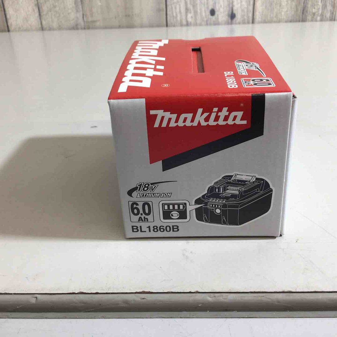 【未使用品】★マキタ(makita) リチウムイオンバッテリー 18V/6.0Ah BL1860B【戸田店】