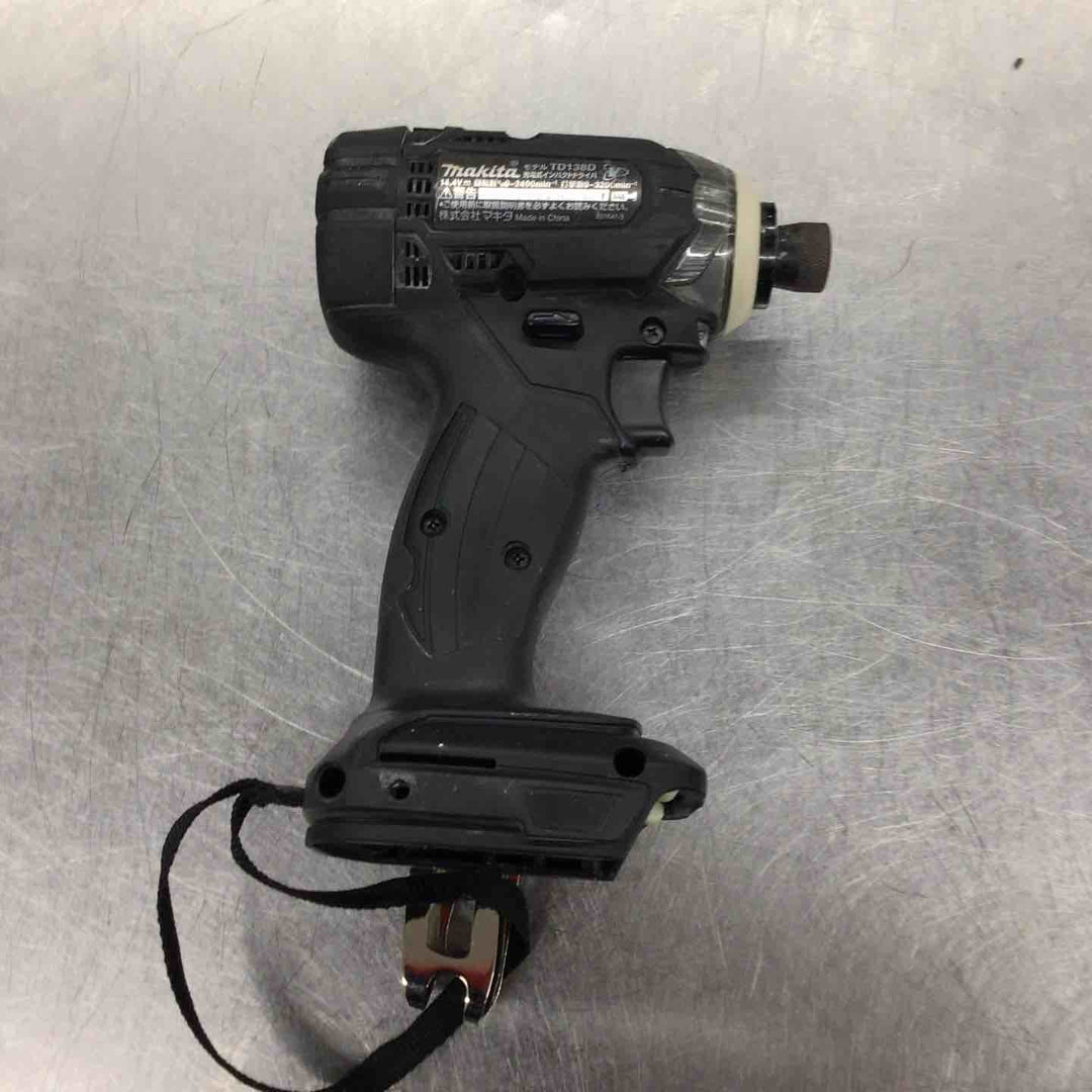 ★マキタ(makita) コードレスインパクトドライバー TD138DZB【戸田店】