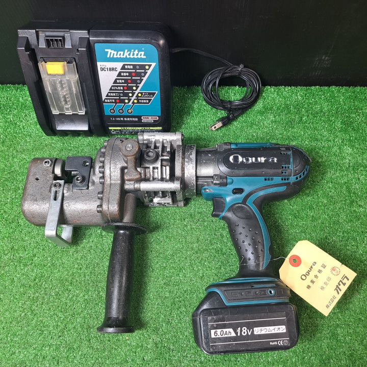 オグラ/Ogura 18V コードレスパンチャ HPC-615DF 【メーカー修理品】 【岩槻店】