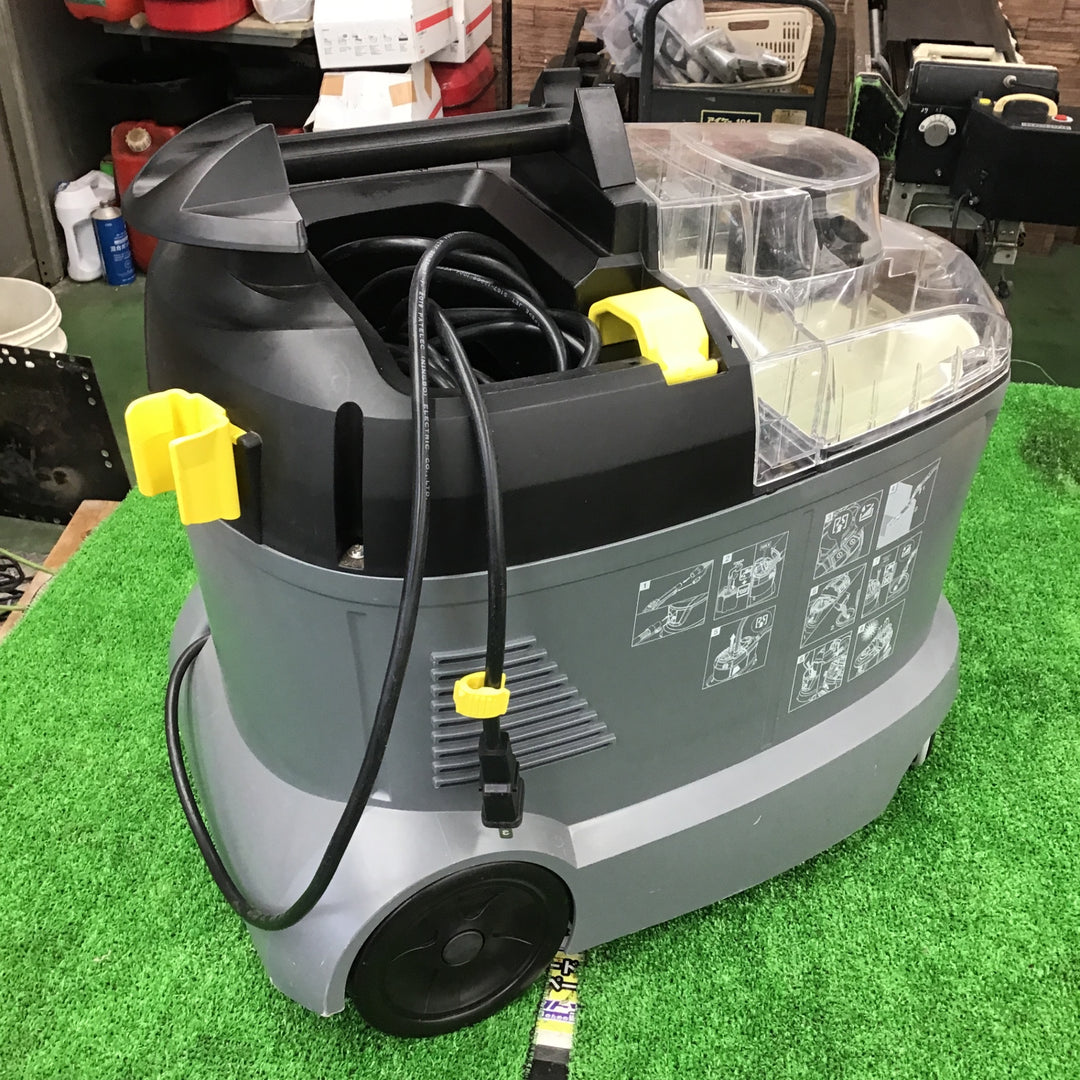 【サマーセール!中古品】 ケルヒャー(KARCHER)  カーペットリンスクリーナー Puzzi8/1C 付属品あり!【桶川店】