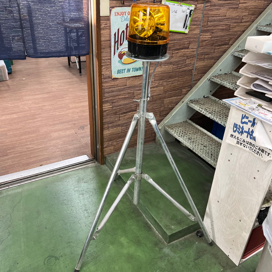 【店頭受取り限定】パトライト KG-100 大型回転灯 脚付き 【桶川店】