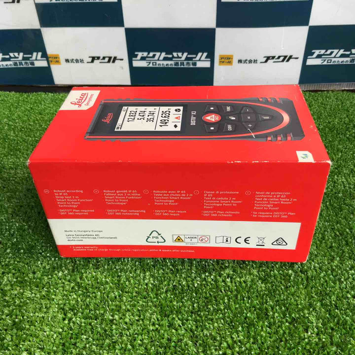 ライカ(Leica) レーザー距離計 Leica DISTO(ライカ ディスト) X3 PSC認定取得 日本正規品 DISTO-X3【草加店】