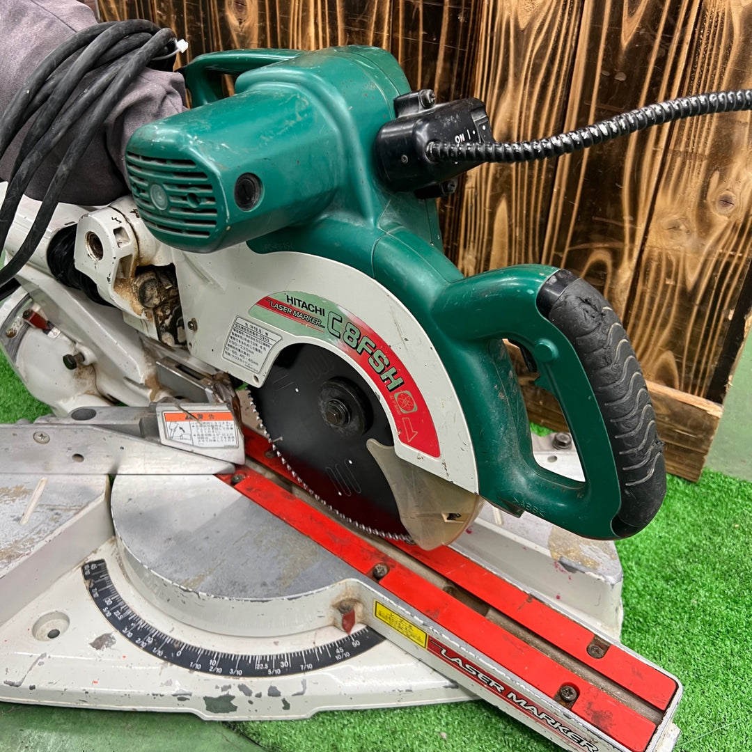 【店頭受取り限定】○ハイコーキ(HIKOKI ※旧:日立工機)  卓上スライドマルノコ C8FSH【桶川店】