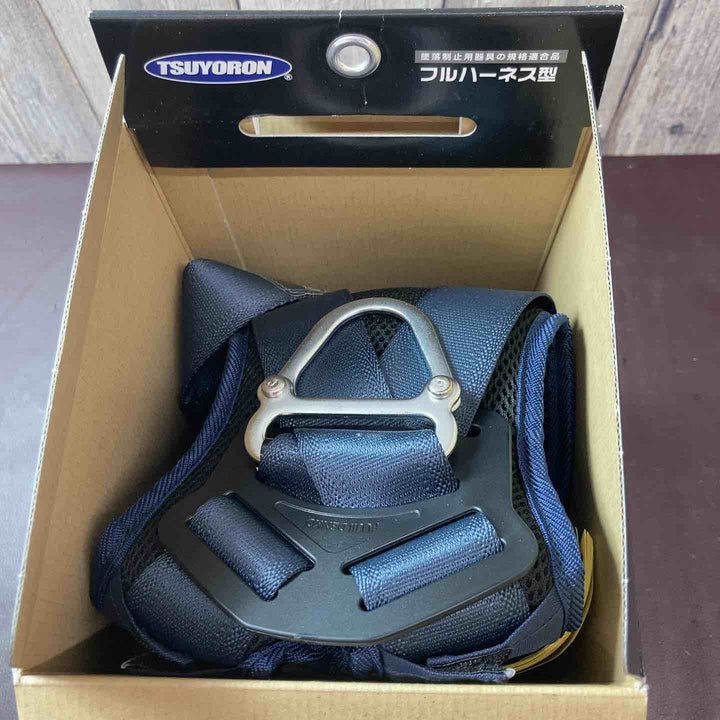 【未使用品(店頭展示品)】 藤井電工 新規格 ZEROG HARNESS 背当てパッド・着脱式胸D環付き Lサイズ  TH-520V-OT-BL-L-HG 【東大和店】