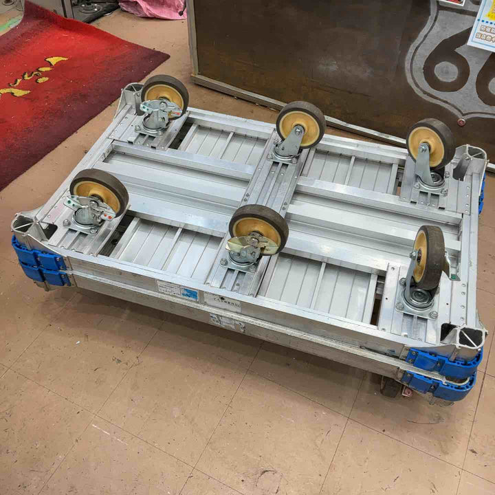 【店頭受取り限定】ナカオ アルロックキャリー 耐荷重1000㎏ 2台セット【草加店】