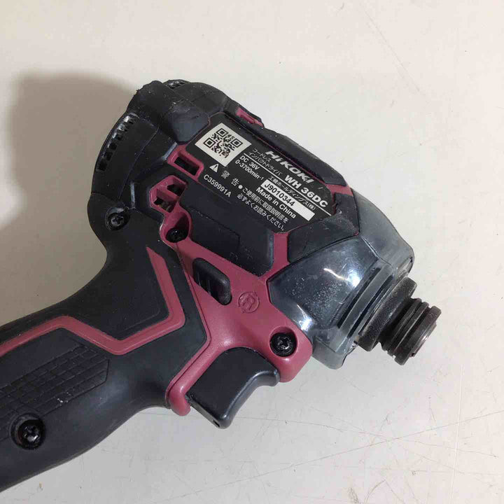 ◇ハイコーキ(HIKOKI※旧:日立工機) コードレスインパクトドライバ WH36DC(NN)(CS) 限定色【戸田店】