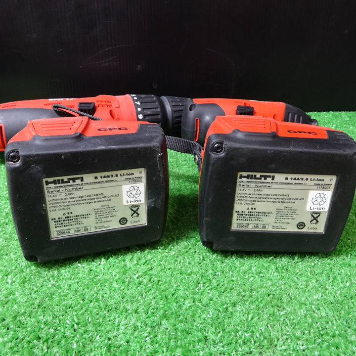 ヒルティ(HILTI) コードレスインパクトドライバ SID144-A &充電式ドリルドライバー SFH144-A【岩槻店】