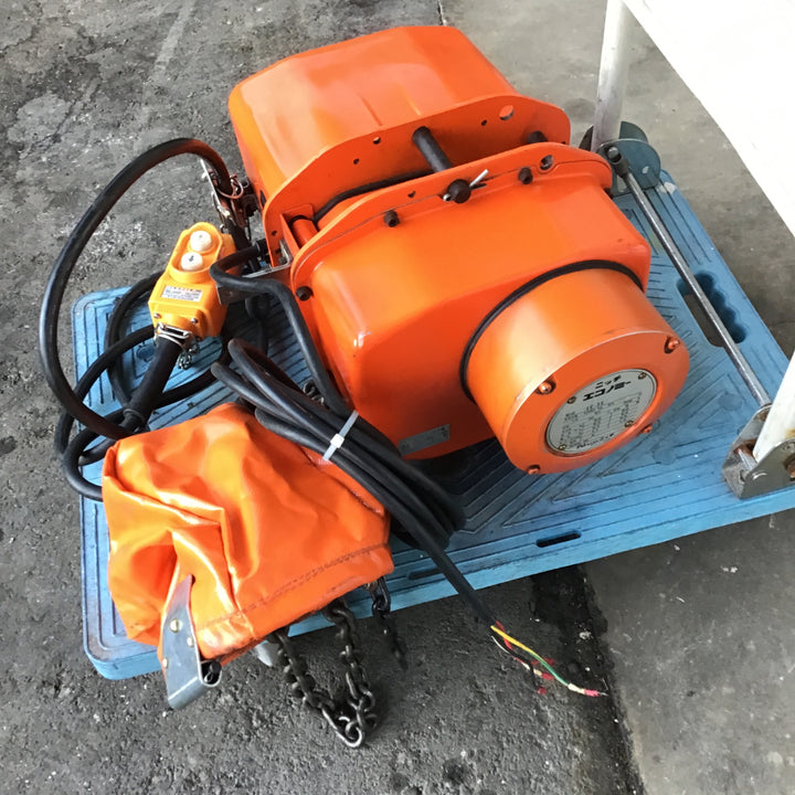 ※説明必読※【店頭受取り限定】ニッチ 1t 電動チェーンブロック EC-3S 1t 揚程3m【桶川店】