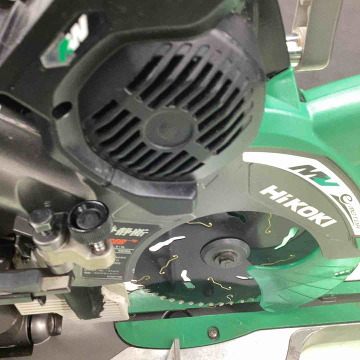 ★ハイコーキ(HIKOKI ※旧:日立工機) コードレス卓上スライド丸のこ C3607DRA(XP)【越谷店】
