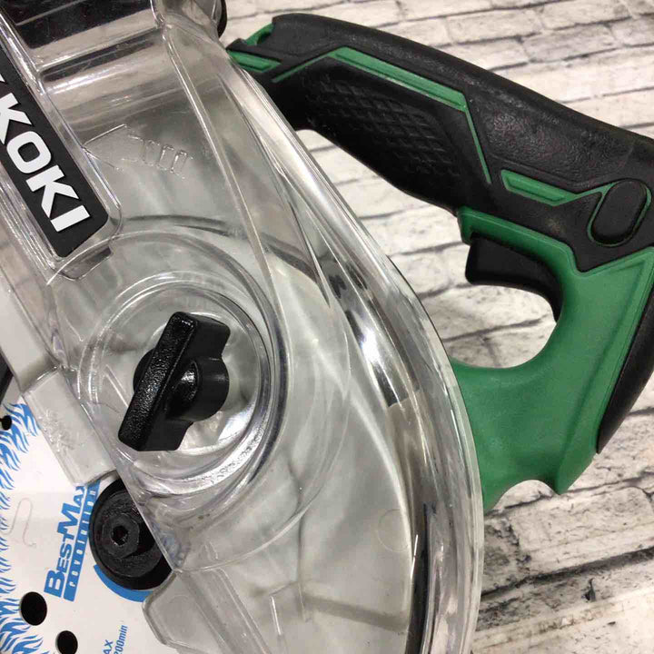 ★ハイコーキ(HIKOKI ※旧:日立工機) コードレス集じん丸のこ C14DYBL(NN)【川口店】