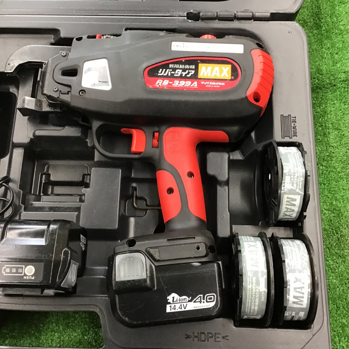 ★マックス(MAX) 鉄筋結束機 リバータイア RB-399A-B2C/40A【桶川店】