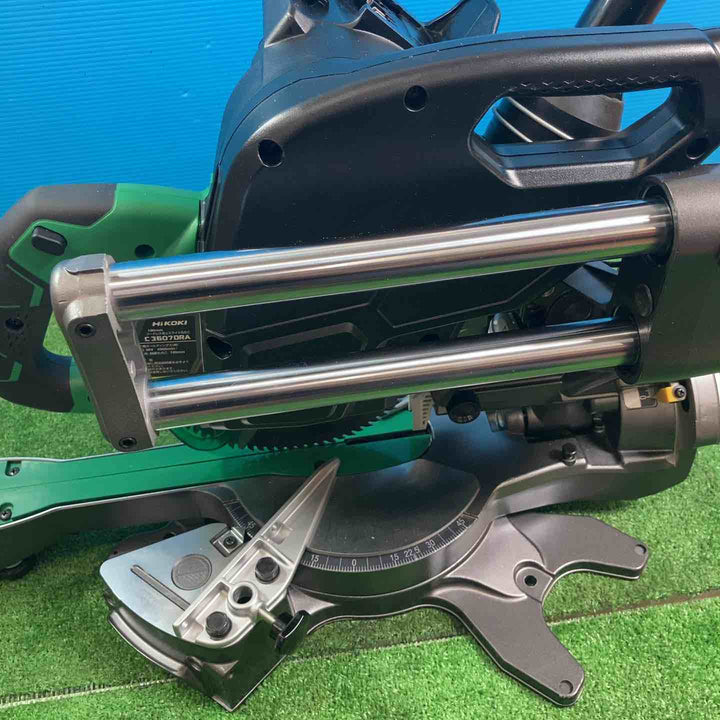 ★ハイコーキ(HIKOKI ※旧:日立工機) コードレス卓上スライド丸のこ C3607DRA(NN)【岩槻店】