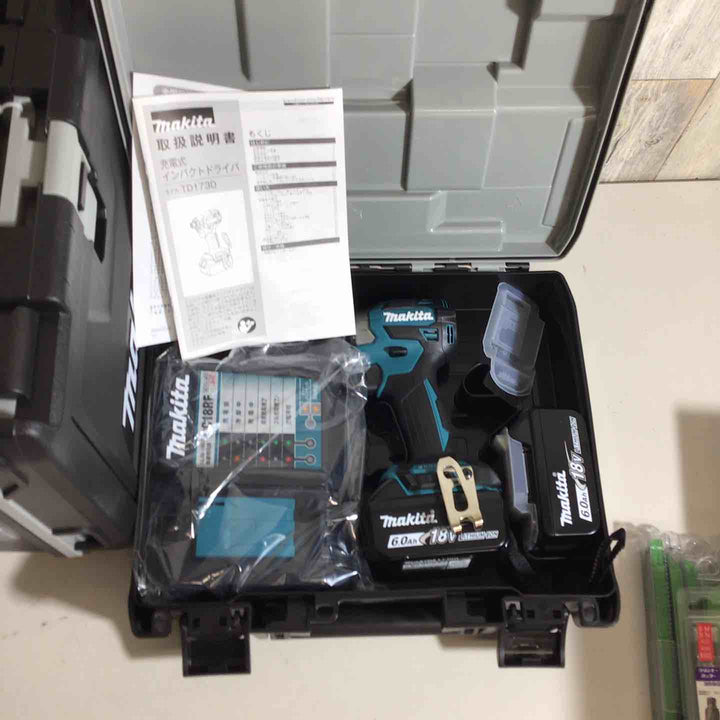 【未使用品】マキタ(makita) コードレスインパクトドライバー TD173DRGX TD173DRGXB TD173DRGXOブルー 青 ブラック 黒 オリーブ 5台セット【戸田店】
