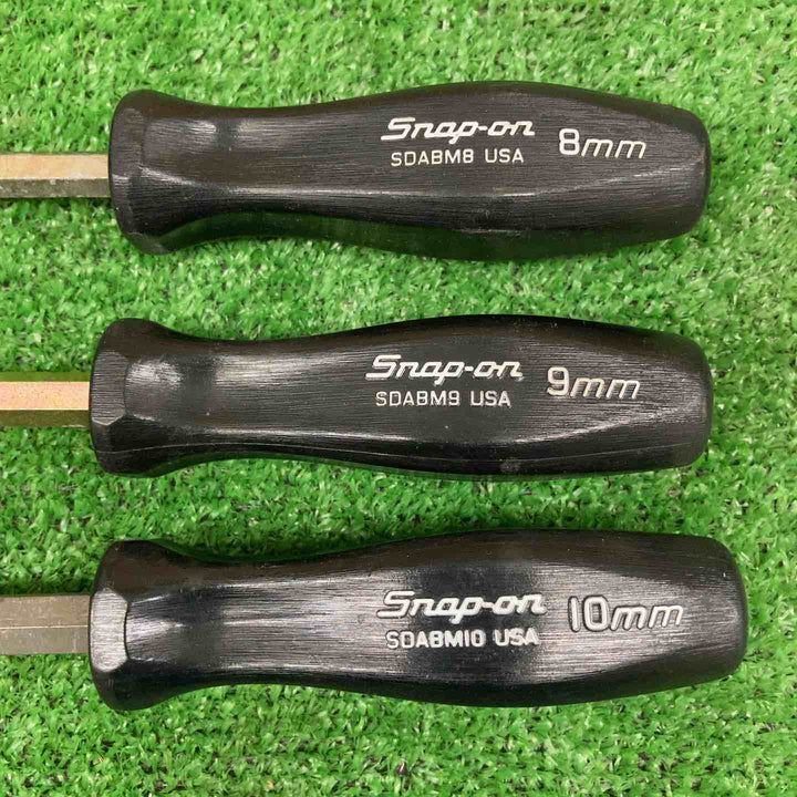 【中古品】 スナップオン/Snap-on ボールヘックスドライバー SDABM10/9/8/7/4/2.5/2 *7本セット 【鴻巣店】