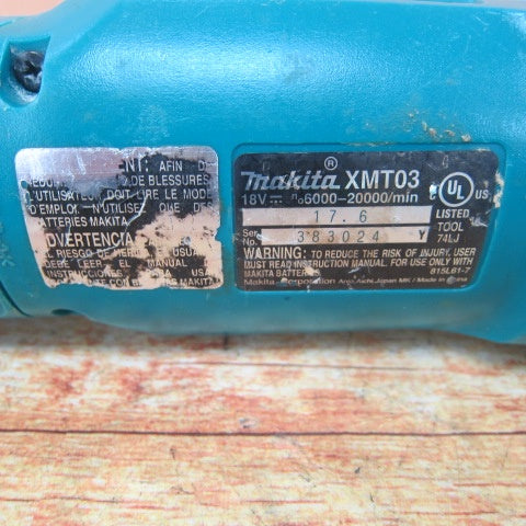 〇マキタ Makita 18V 充電式マルチツール 本体のみ XMT03Z【川崎店】