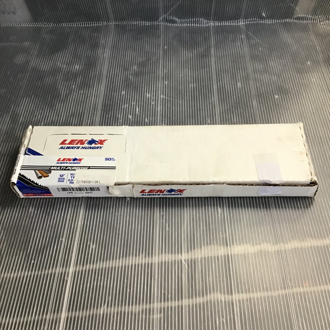 【未使用】 レノックス(LENOX) バイメタルセーバーソーブレード 300mm 10/14山 (50枚) 22758OSB110R【草加店】