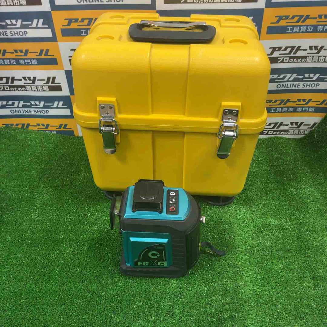 テクノ販売 3Dコーンレーザー LTK-FGX3C フルライングリーンレーザー ※回転台ネジ欠品【草加店】