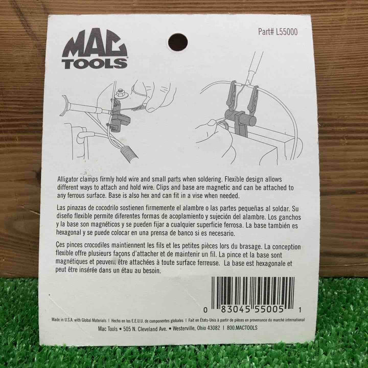 【未使用・長期保管品】 マックツール/MACTOOLS マグネットクランプ L55000 【鴻巣店】