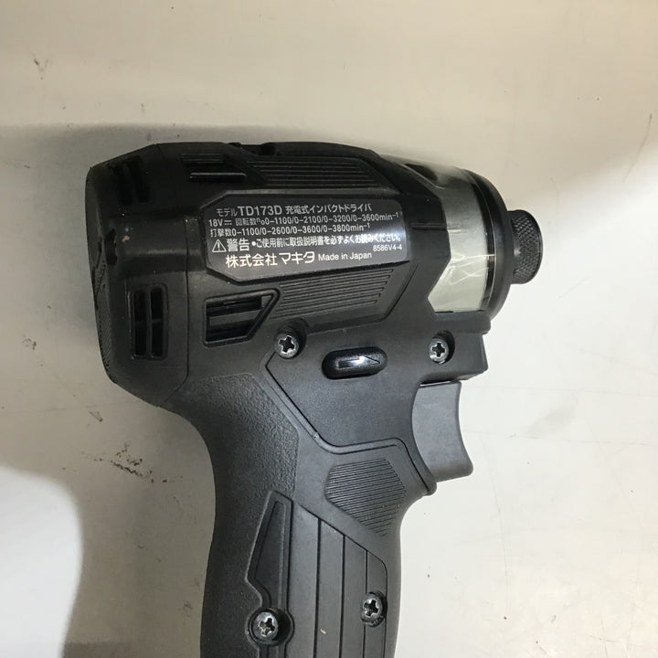 【中古品 美品】★マキタ makita 18V コードレスインパクトドライバー TD173DRGXB 【戸田店】