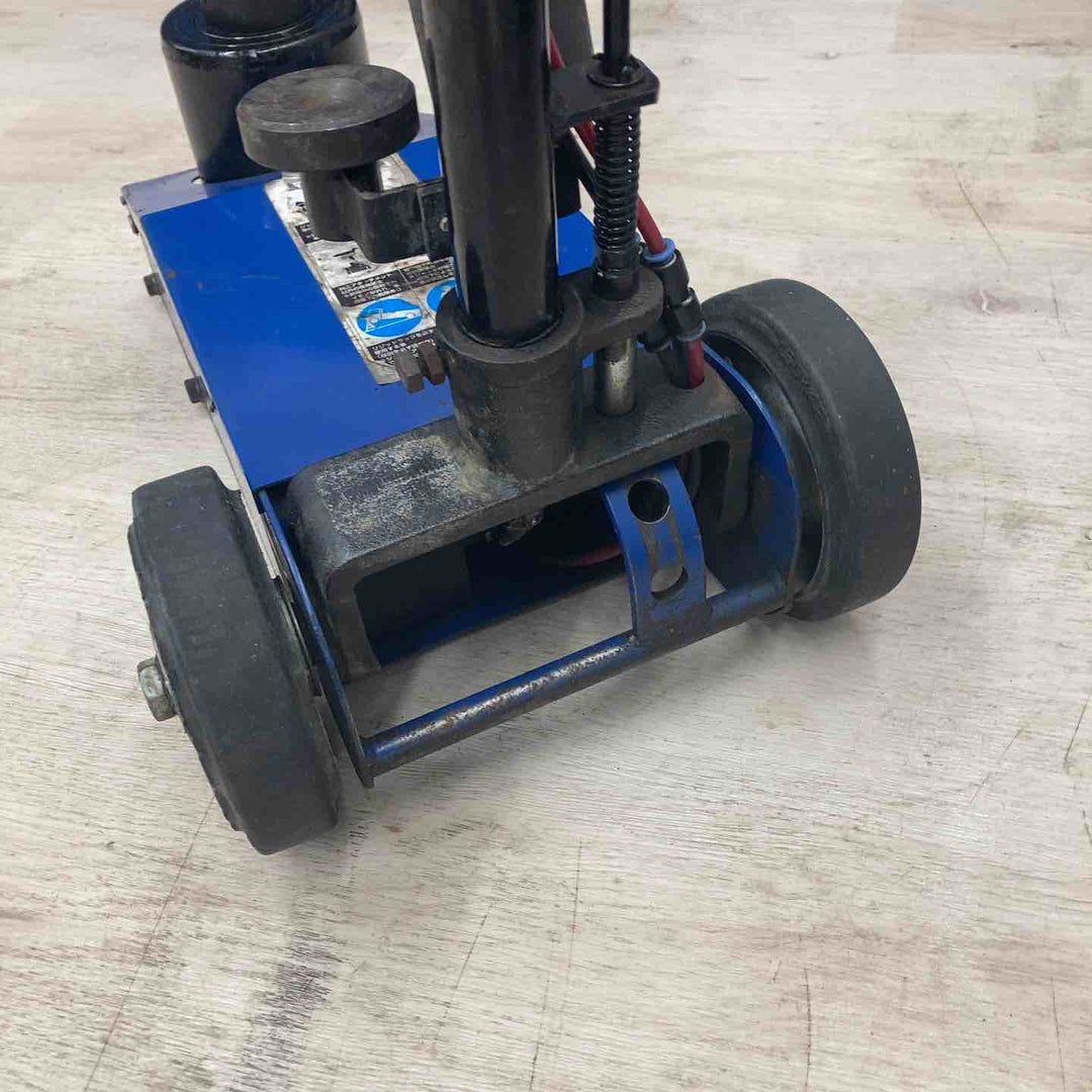 【店頭受取り限定】長崎ジャッキ エアーハイドロリックトラックジャッキ NTJ-35S 補助ネジ付 能力35トン 高さ210 ~450mm 【川越店】