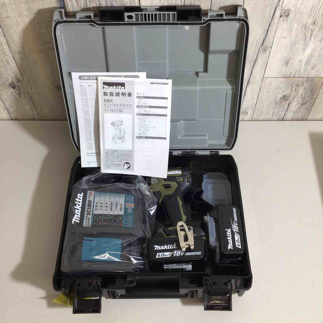 ★マキタ(makita) コードレスインパクトドライバー TD173DRGXO オリーブ【戸田店】