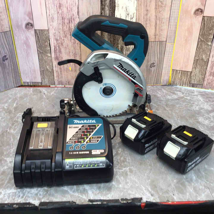 【中古品】★マキタ makita 18V 165mm コードレス丸のこ HS631DGXS フルセット【八潮店】