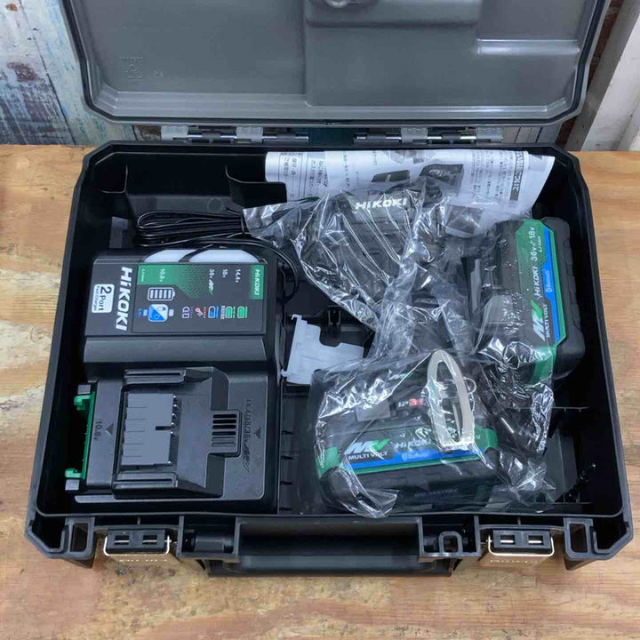 ▼ハイコーキ(HIKOKI ※旧:日立工機) コードレスインパクトドライバ  WH36DD(2XHBSZ)3台セット ストロングブラック【柏店】
