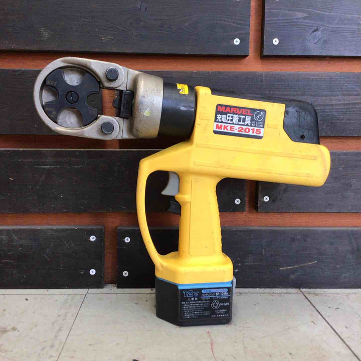 【現状品】 MARVEL/マーベル 充電油圧圧着工具 MKE-2015 【鴻巣店】