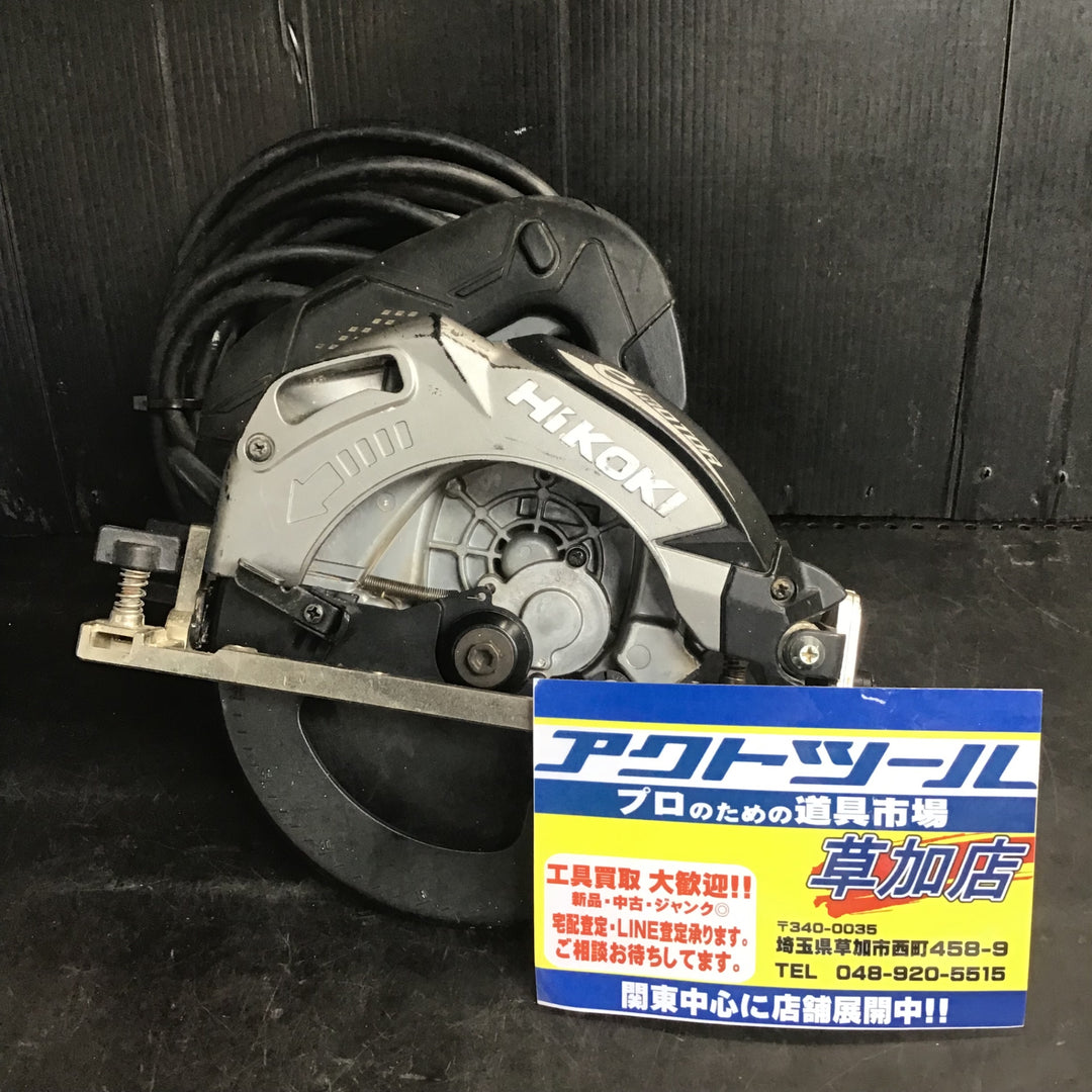 ★ハイコーキ(HIKOKI ※旧:日立工機) 深切り電子丸のこ C6MEY(S)【草加店】