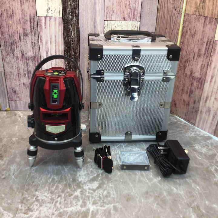 ◇レーザーテクノ グリーンレーザー墨出し器 縦・横 LST-BG3【八潮店】