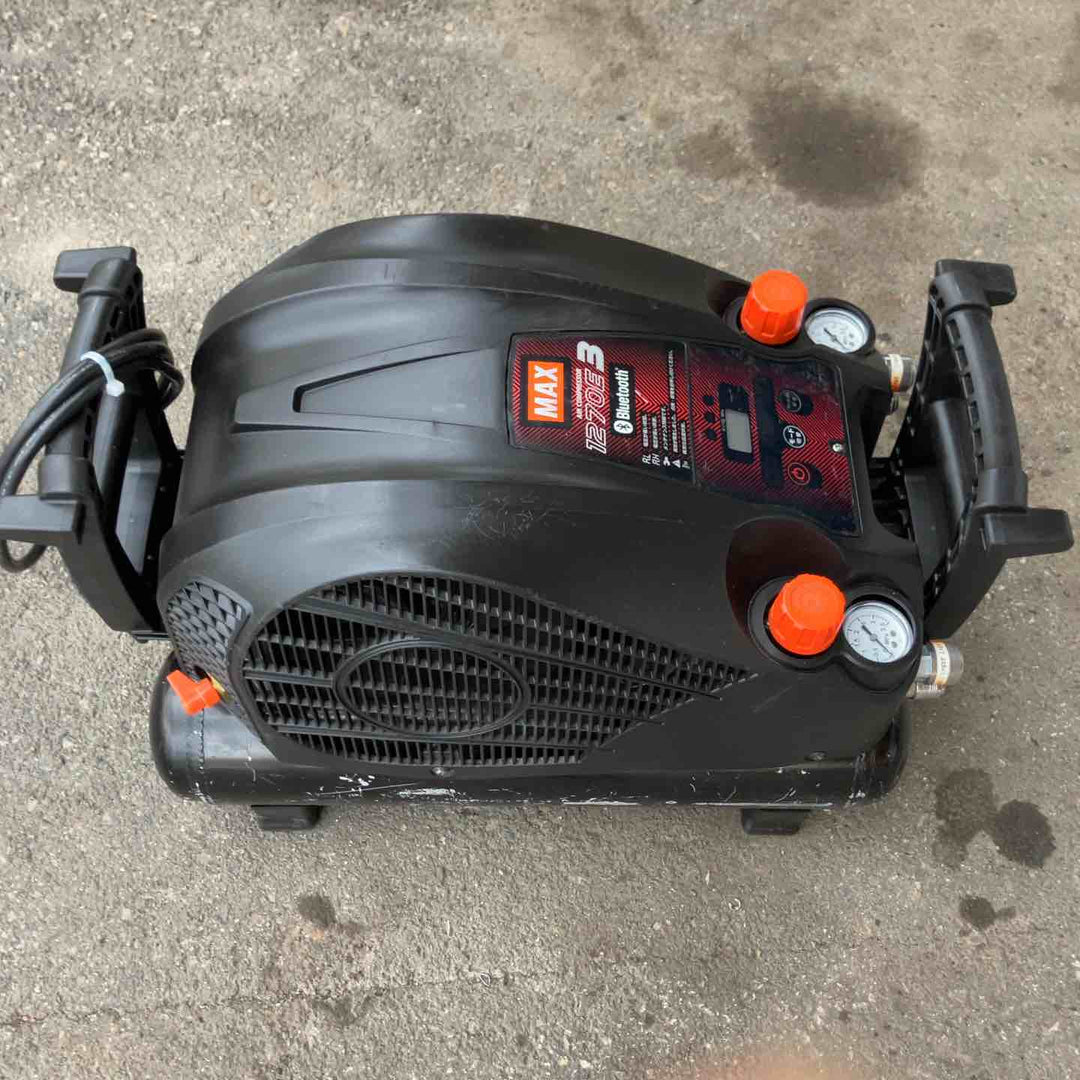 【中古品】 マックス/MAX エアコンプレッサー・AK-HH1270E3 ブラック 【桶川店】